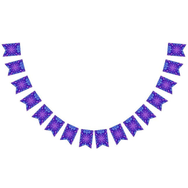 Bandeirinha Ornamento de flocos de neve de cristal brilhante (Todos)