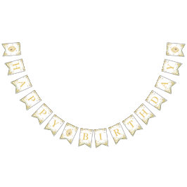 Bandeirinha Our Little Honey Milestone Birthday Banner