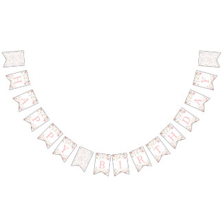 Bandeirinha Our Little Wildflower Birthday Banner