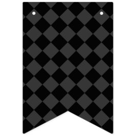 Bandeirinha Ouros Pretos e Enfumaçados - Elegante e Eterno