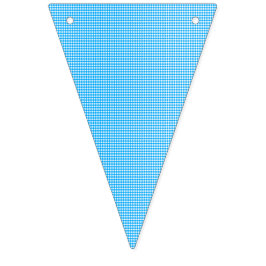 Bandeirinha Padrão Bávaro Branco Azul do Oktoberfest alemão