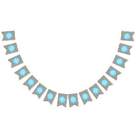 Bandeirinha Padrão de Cookies Chip de Chocolate