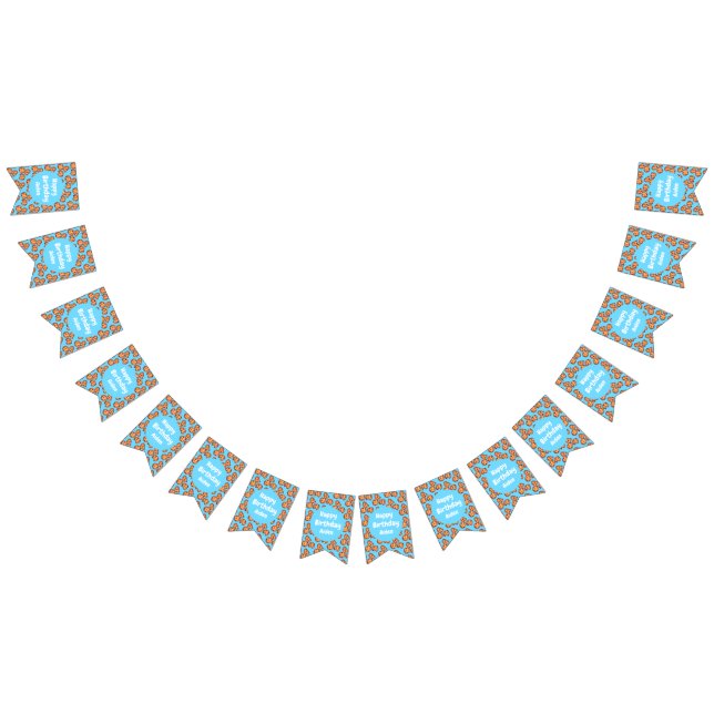 Bandeirinha Padrão de Cookies Chip de Chocolate (Todos)