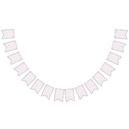 Bandeirinha Padrão de Diamante de páscoa com Ovos Decorados