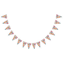 Padrão de festa de aniversário espanhol Floral Fie