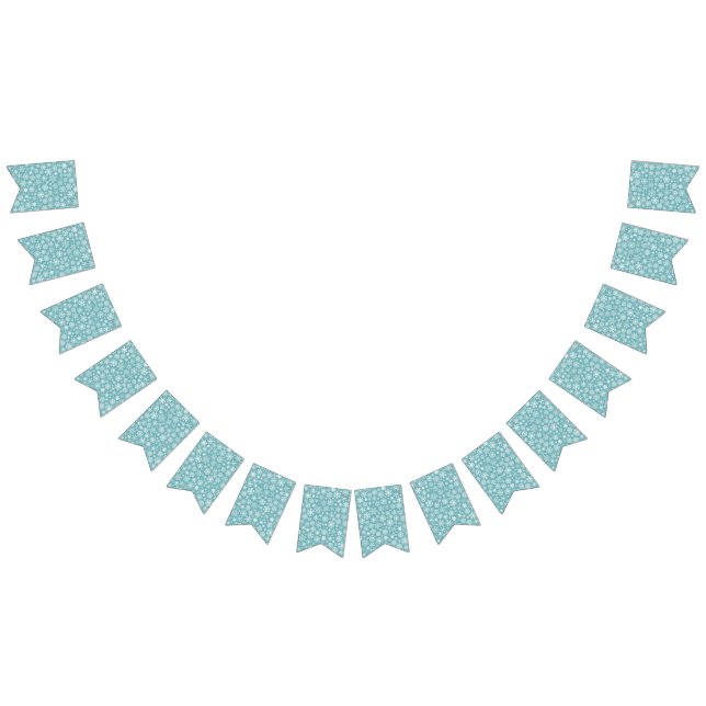 Bandeirinha Padrão de flocos de neve (Todos)