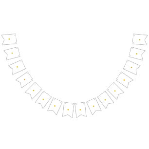 Bandeirinha Padrão de girassol   Vibrant Summer Floral Design