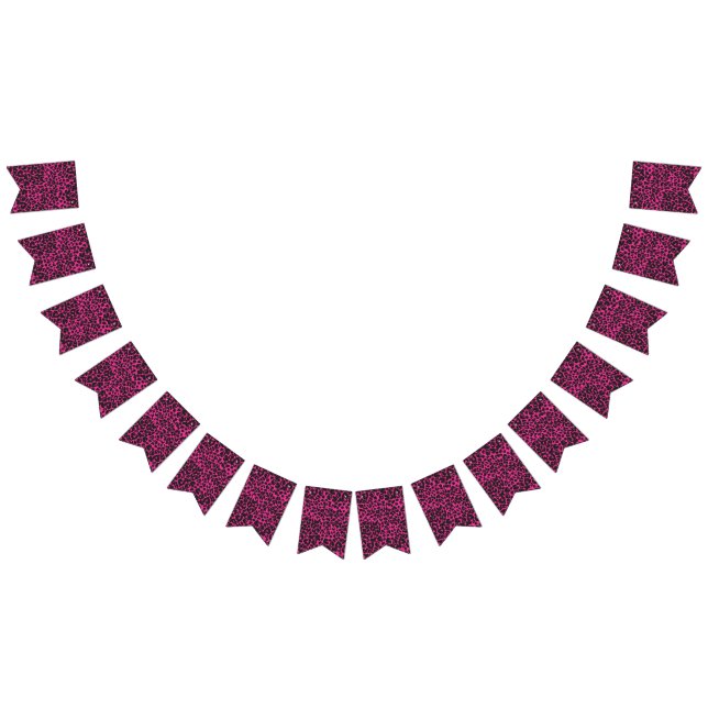 Bandeirinha Padrão de impressão animal (Todos)