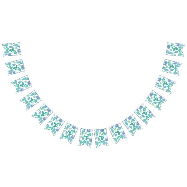 Bandeirinha Padrão vegetal (Todos)