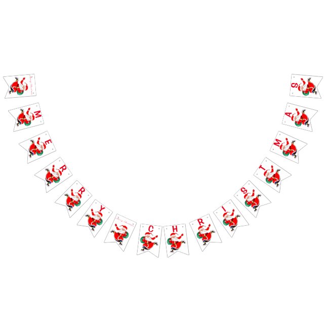 Bandeirinha Papais noeis - presentes para todos - Feliz Natal  (Todos)