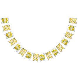 Bandeirinha Papel de presente de ovos de Páscoa amarelo e verd