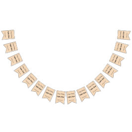 Bandeirinha Papel de Wallpaper Padrão Geométrico Laranja e Azu