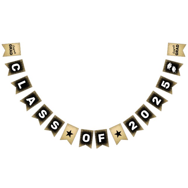 Bandeirinha Parabéns Classe de Formando de 2025 (Todos)