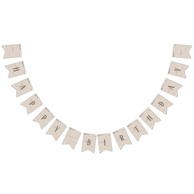 Bandeirinha Parabéns de avião de aniversário (Todos)