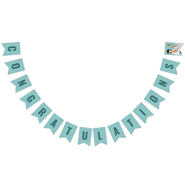 Bandeirinha Parabéns de Formandos DVM para Estudantes Veteriná (Todos)