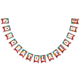 BANDEIRINHA PARABÉNS FELICITA A COR CHUVA