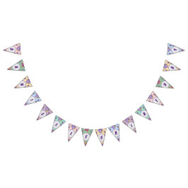 Bandeirinha Parabéns, Floral Girls, Festa de Nome