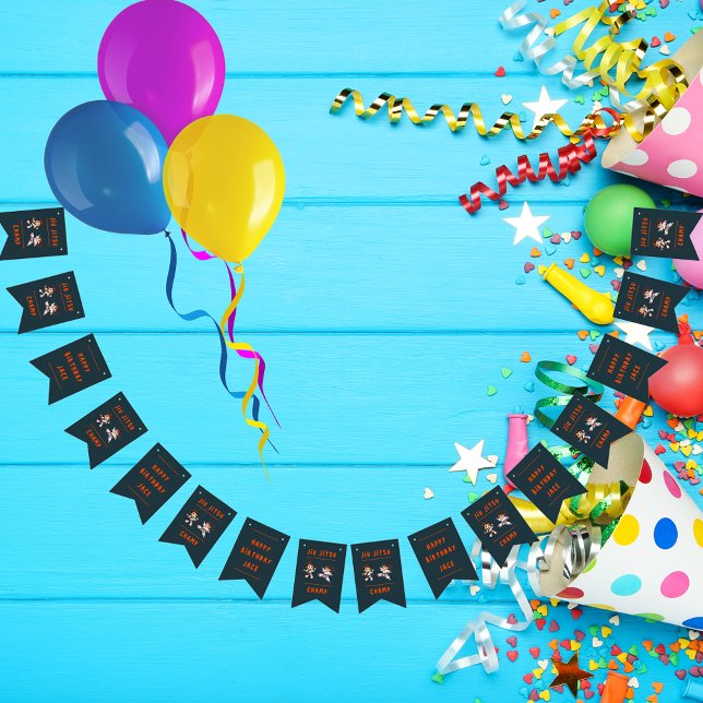 Bandeirinha Parabéns Jiu Jitsu Champ bunbanner (Criador carregado)