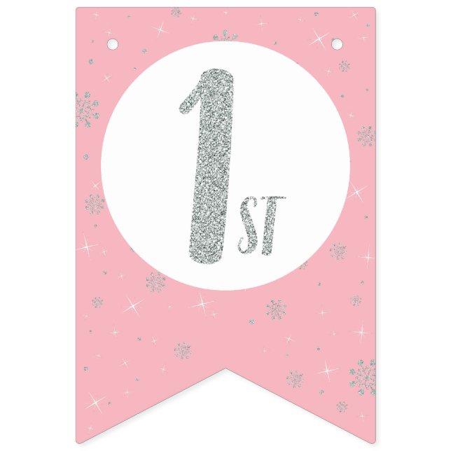 Bandeirinha Parabéns para Parabéns - Parabéns para Garota (Sétima bandeira)