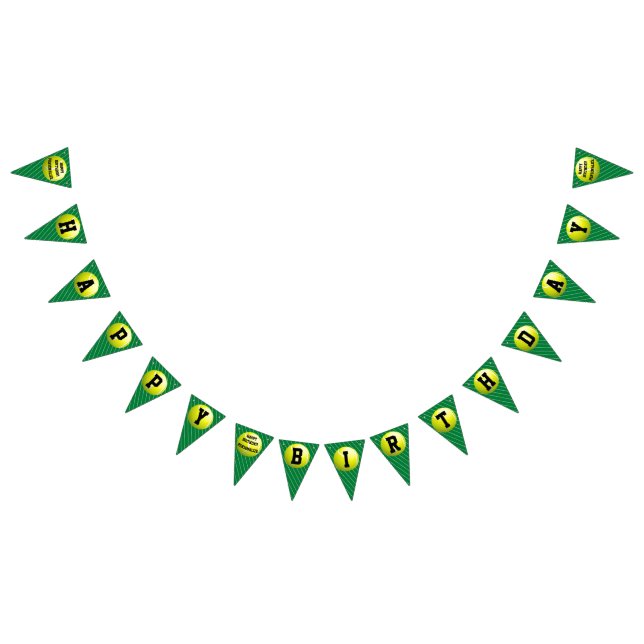 Bandeirinha Parabéns para Tênis personalizado (Todos)