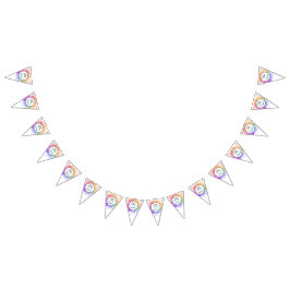 Bandeirinha Parabéns Pastel Banner - HAMbyWG