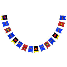 Bandeirinha Parabéns Pop de Arte Super Herói Banner de Anivers