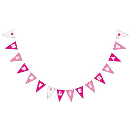 Bandeirinha Parabéns, Pop de Bolo Rosa, Festa de Prascas