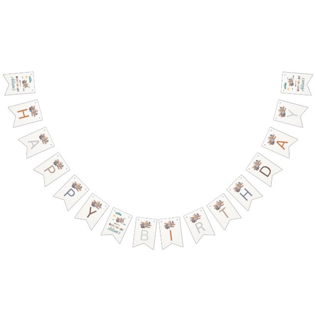 Bandeirinha Parafuso de Aniversário Personalizado (Todos)