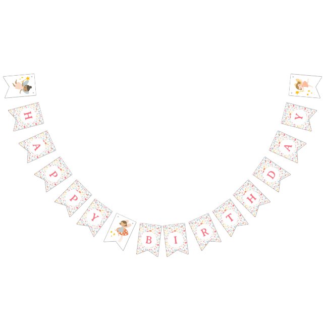 Bandeirinha Partido das Fadas Mágicas (Todos)