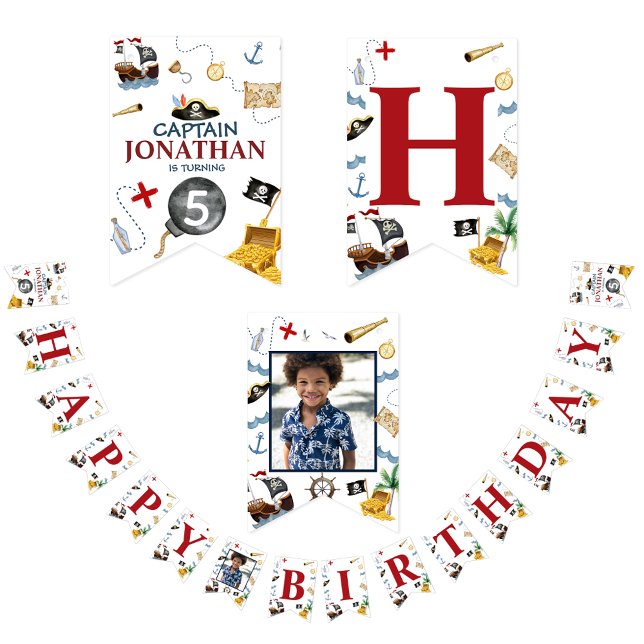 Bandeirinha Partido Pirata Feliz de Aniversário (Criador carregado)