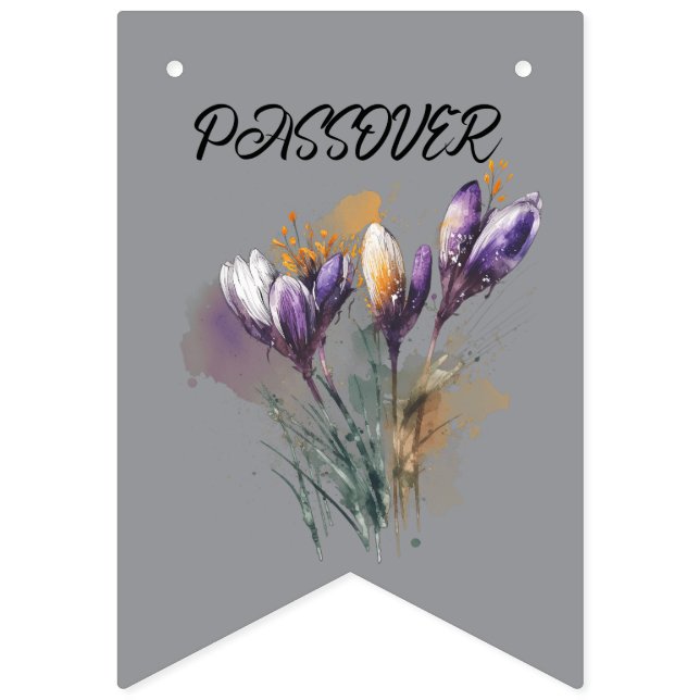 Bandeirinha "Passover" bunting banner (Primeira Bandeira)