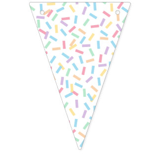 Bandeirinha Pastéis Confetti (Sprinkles)