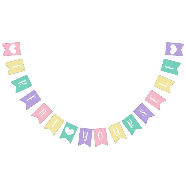 Bandeirinha Pastel Chá de fraldas Cuida-Se Da Mesa Do Deserto (Todos)