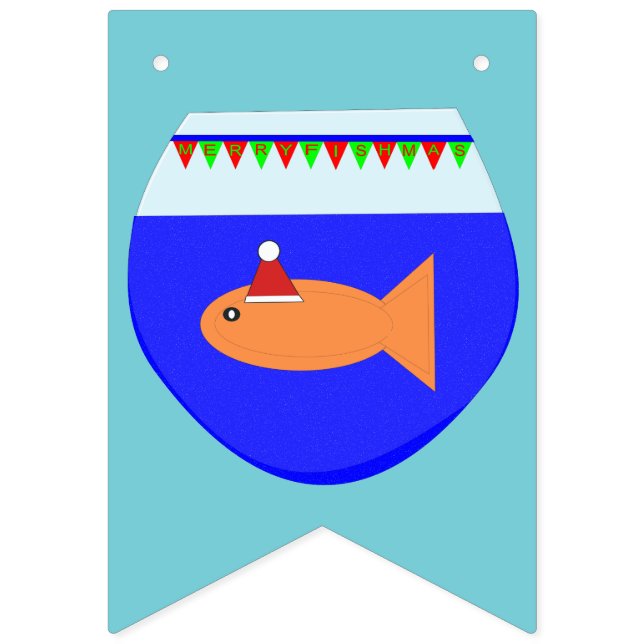 Bandeirinha Peixe Goldfish do Partido Natal (Primeira Bandeira)