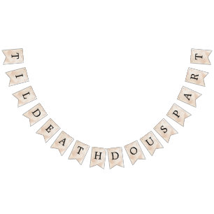 Bandeirinha Pequeno Casal Spooky