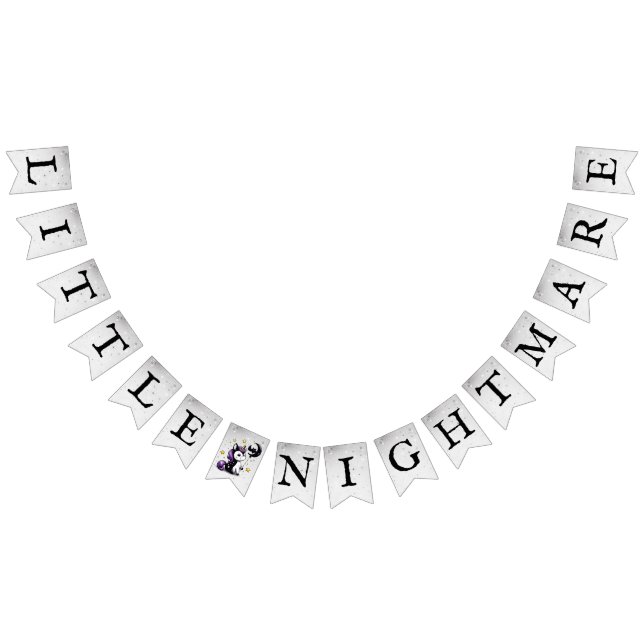 Bandeirinha Pequeno Chá de fraldas Unicorn (Todos)