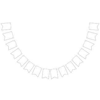 Bandeirinha Personalização do Partido ・ Casamento e Aniversári