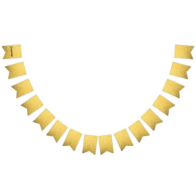 Bandeirinha Personalizar Banner de Festa Brilhante de Folha de (Todos)