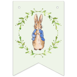 Bandeirinha Peter, o Coelho com a Rua Verde