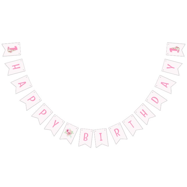 Bandeirinha Peter Rabbit | Primeiro Aniversário (Todos)