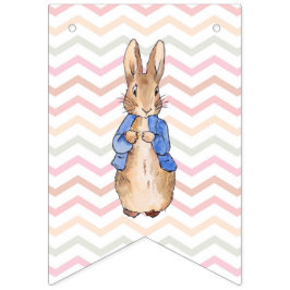 Bandeirinha Peter the Rabbit Zig Zag & Spots Pattern