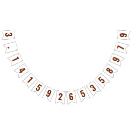 Bandeirinha Pi 3.14 Banner De Bunting