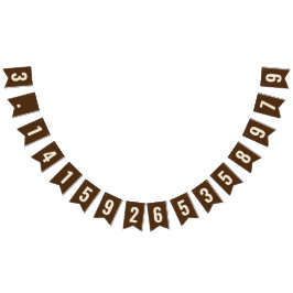 Bandeirinha Pi 3.14 Banner De Bunting