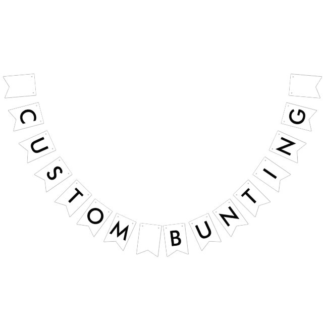 Bandeirinha PISCÕES DE BUNDAÇÃO DE SWALLOWTAIL Personalizados (Todos)