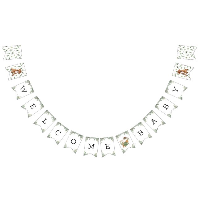 Bandeirinha Pit Bull Chá de fraldas Greenerescente Banner de c (Todos)