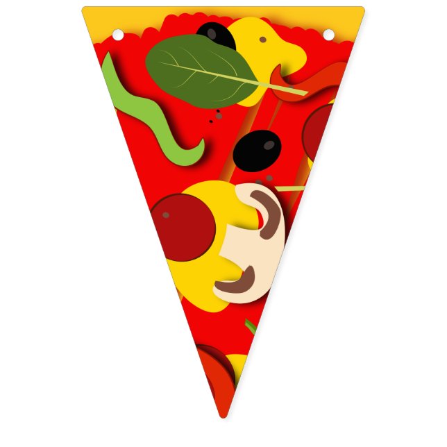 Bandeirinha Pizza Party (Primeira Bandeira)