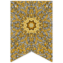 Bandeirinha Precioso de metal Dourado Silver Vintoscópio Calei