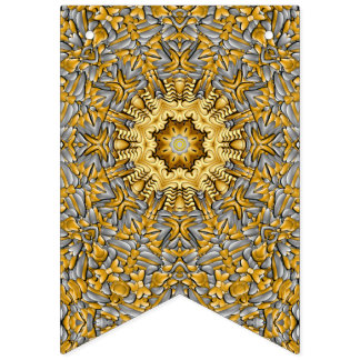 Bandeirinha Precioso de metal Dourado Silver Vintoscópio Calei