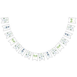 Bandeirinha Primeiro aniversario de Winter Onederland Snowman