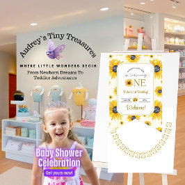 Bandeirinha Primeiro aniversario do bebê - Nosso Pequeno Giras